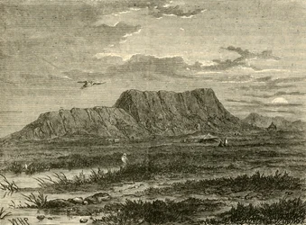 Webbplatsen för Susa, 1890.