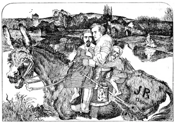 Skits om Sir Isumbras and the P.R.B., 1923