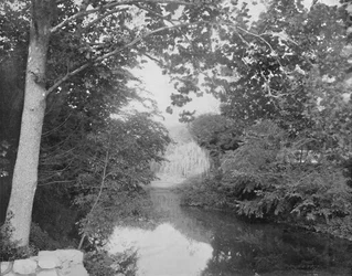 Sleepy Hollow, Hudson River, New York, c1897.