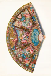 Liten klänningsfläkt, 1901