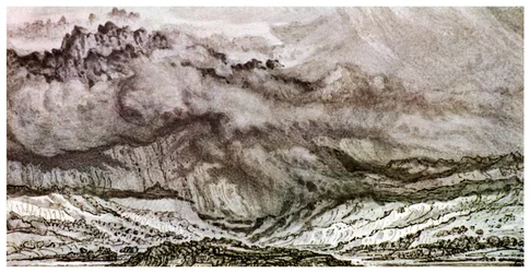 Snowdon, en storm som närmar sig, 1853 1956