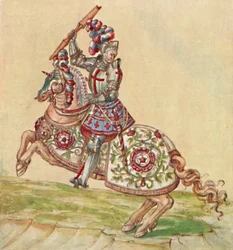 Soldater från Tudorperioden, c1500-talet, 1903