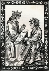 Solomon och Marcoul, 1400-talet, 1849.