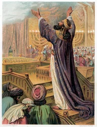 Salomos bön vid templets invigning, c1870