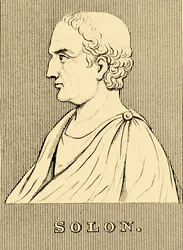 Solon, c630-c560 f.Kr., 1830.