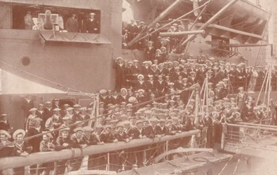 Några av HMAS Australiens fartygsbolag, c1917 1919