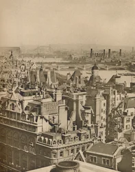 Utsikt mot sydost från Bush House så långt som till Blackheath, c1935.