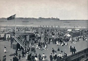 South Shields - All the Fun Of The Fair., 1895