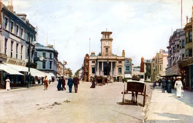 South Street, Worthing, West Sussex, c1900-1920-talet
