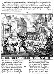 Spanska trupper eldade upp byggnader och massakrerade under spanskt styre i Nederländerna, 1567-73