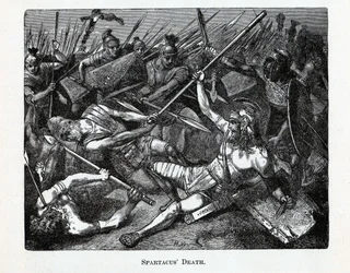 Spartacus död, 1882