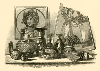 Exemplar av karthagisk konst, 1890.