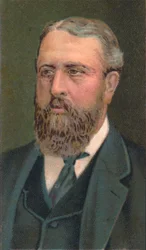 Spencer Compton Cavendish 1833-1908, markis av Hartington, brittisk liberal statsman, 1906