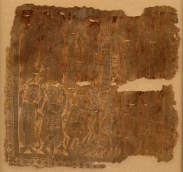 Fyrkant med klassiska scener, bysantinskt, 300-600.