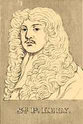 Sr. P. Lely, 1618-1680, 1830.