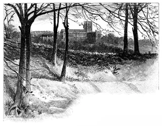 St Albans, från Verulam, 1800-talet