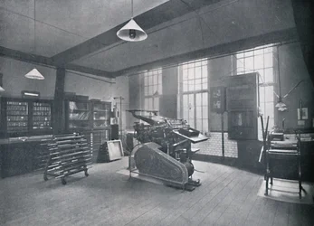 St. Bride Foundation School. Offsettryckeri, 1917