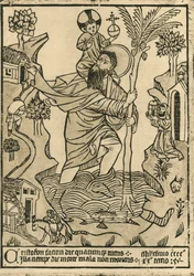 St Christopher. 1423, 1915.