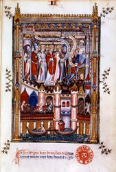 St Denis före Sisinnius, 1317