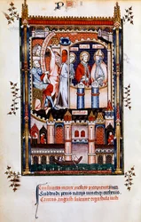 St Denis i kedjor, 1317