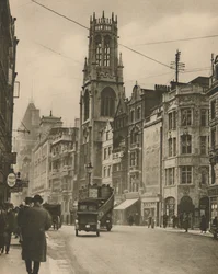 St Dunstans Fleet Street, Izaak Walton Parish Church, c1935.