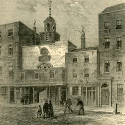 St Ethelburgas kyrka, c1872.