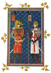 St. George och Plantagenet Earl of Lancaster, c1295, 1903