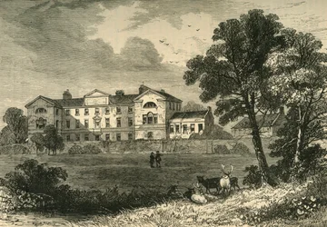 S:t Georges sjukhus, 1745, c1876.
