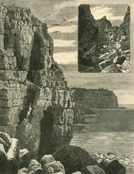 St. Gowans huvud och kapell, 1898.