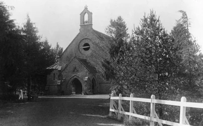 Sat Hunghas Church, Chakrata, Indien, 1917