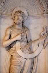 St John the Baptist - St - Johannes Lateranbasilikan, Rom, Italien
