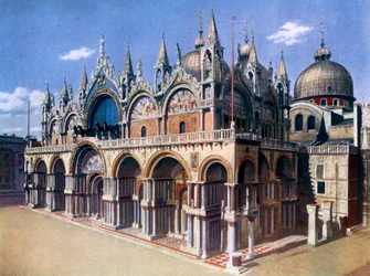 Markuskyrkan, Venedig, Italien, 1926