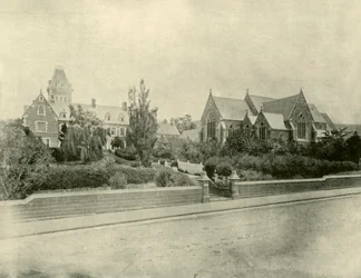 St. Marys katedral och kloster, Hobart, 1901.