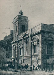 St. Mildreds Church, and the Poultry, 1907
