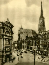 St Stephens Cathedral, Wien, Österrike, c1935.