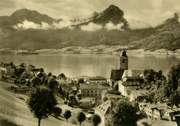 St Wolfgang im Salzkammergut, Oberösterreich, c1935.