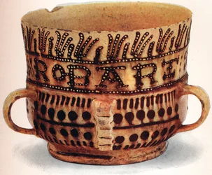 Staffordshire Slip Ware, 1909, 1914