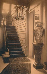 Trappa vid den kubanska ambassaden i Bryssel, Belgien, 1927.