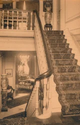 Trappa vid den kubanska ambassaden i Bryssel, Belgien, 1927.