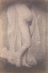[stående kvinna naken], ca. 1856.