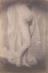[stående kvinna naken], ca. 1856.