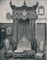 State Bed, engelska, ca 1708, 1928