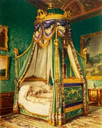 State Bedstead av Georges Jacob, 1938.