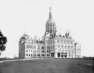State Capitol, Hartford, Connecticut, USA, c1900.