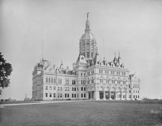 State Capitol, Hartford, Connecticut, c1897.