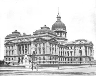 State Capitol, Indianapolis, Indiana, USA, c1900.