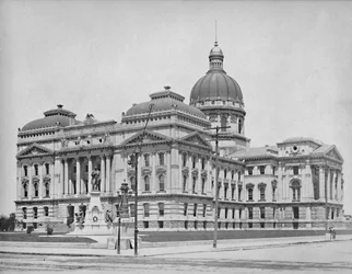 State Capitol, Indianapolis, Indiana, c1897.