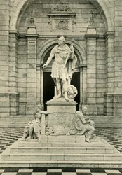 Staty av Lord Cornwallis, 1925.