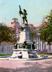 Staty av Paul Chomedey de Maisonneuve, Montreal, 1904