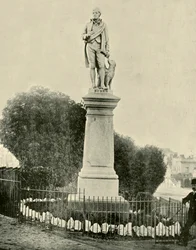 Staty av Robert Burns, Ballarat, 1901.